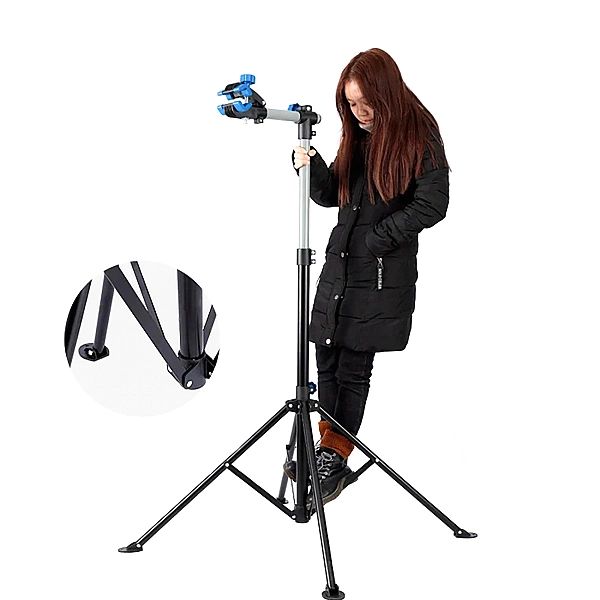 Stojak serwisowy Rockbros MP-02 do rowerów z pokrętłami podłogowy - cz