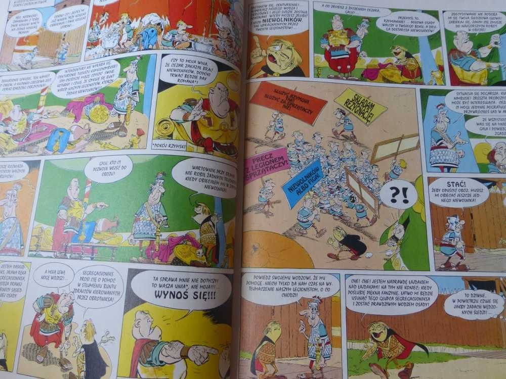 Stary komiks ASTERIX Głęboki rów 1/96 1996 bardzo dobry stan UDERZO