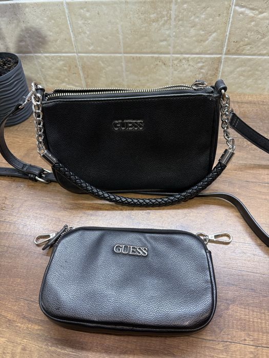 Кросбоді Guess сумочка з 2х сумочек