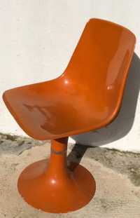Cadeiras vintage design tulipa fibra de vidro