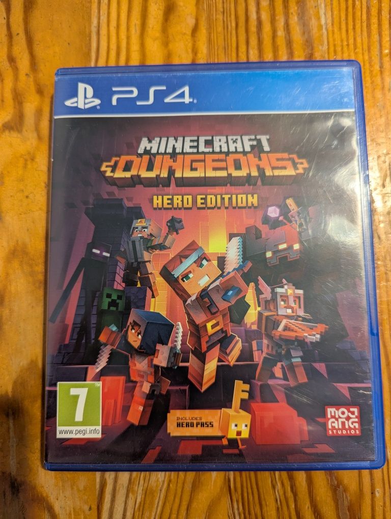 ps4 ps5 Minecraft Dungeons PL płyta playStation 4 5 ps 4 ps 5