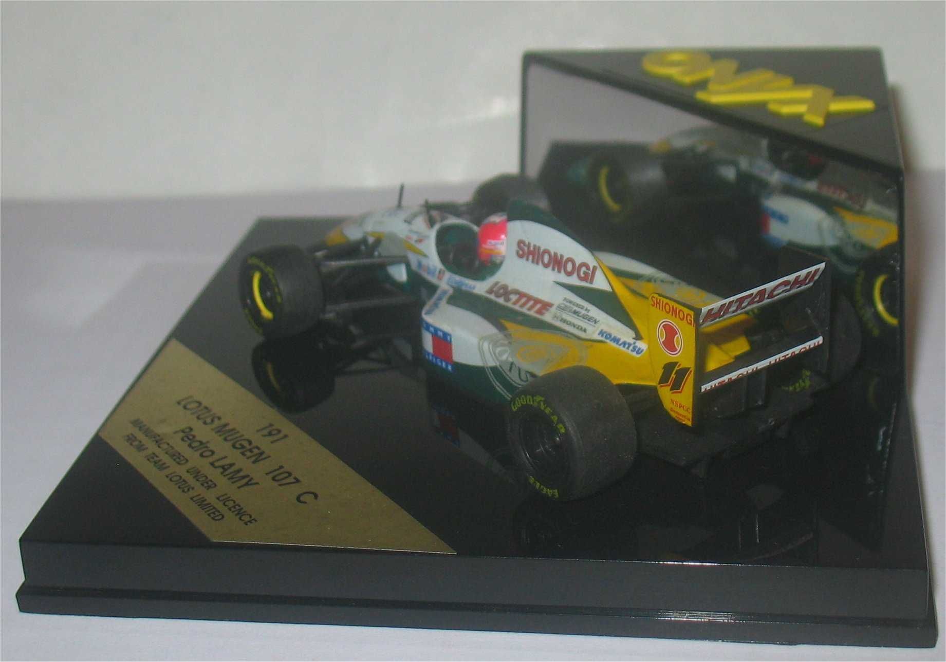 Onyx - Lotus Mugen Honda 107C - 1994 - Pedro Lamy