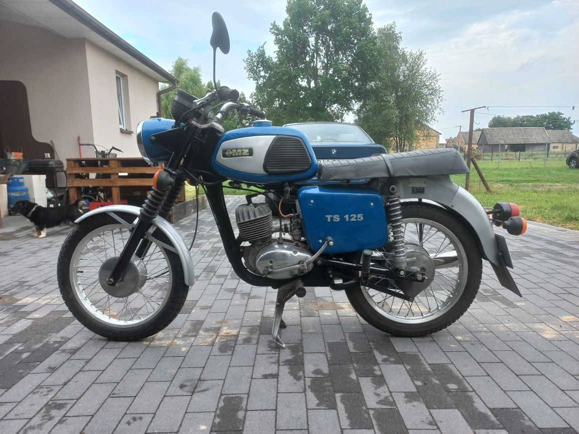 Mz ts 125 zarejestrowana