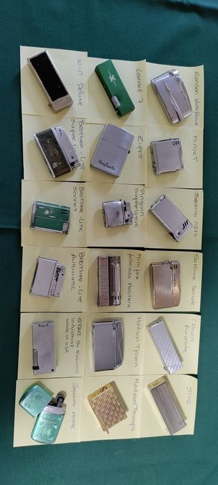 Lote isqueiros antigos