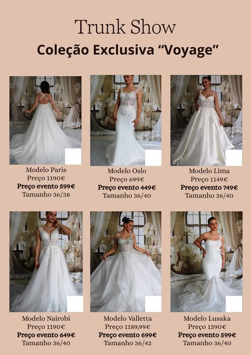 Vestido de noiva NOVO barato lowcost