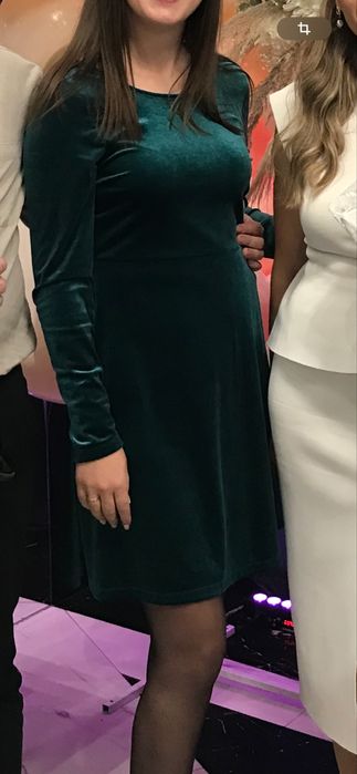 Велюрове плаття S-M