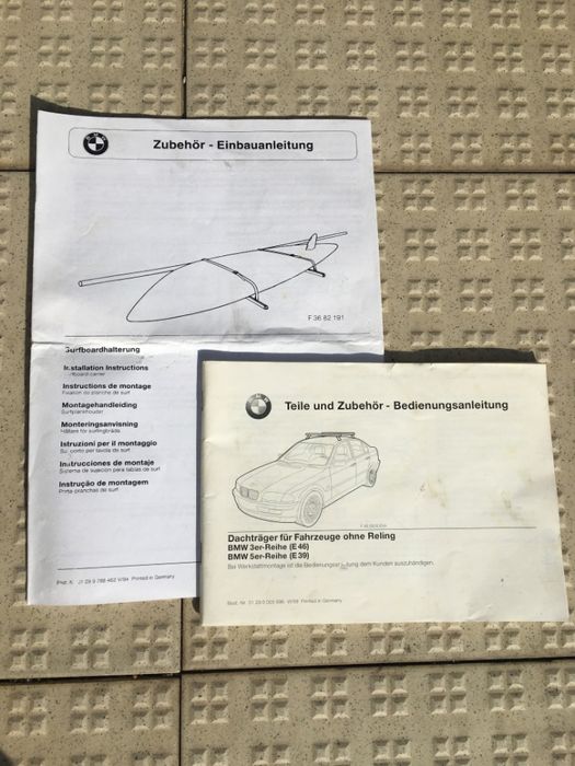 BMW Porta-pranchas de surf e windsurf - original