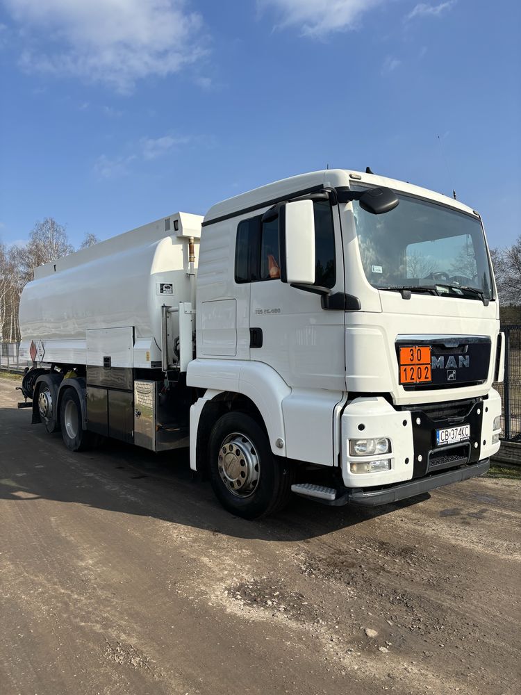 MAN TGS 480 cysterna autocysterna ADR do paliw