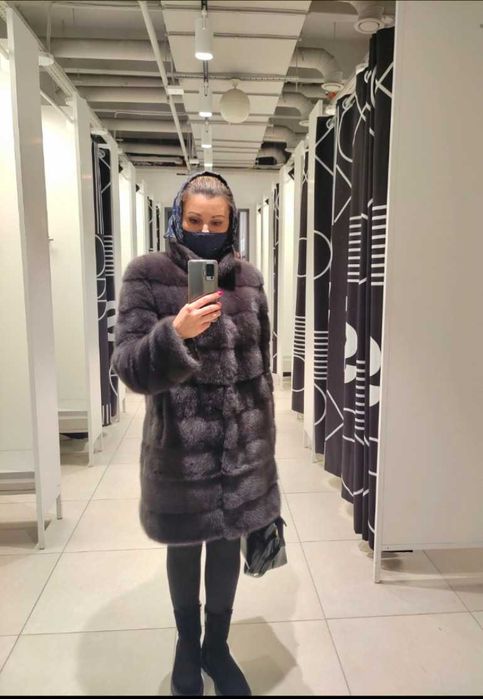 Натуральна шуба із норки