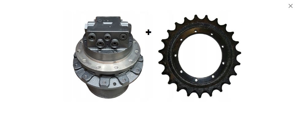 Zwolnica Hydromotor Silnik Jazdy JCB8025, 8030, 8035