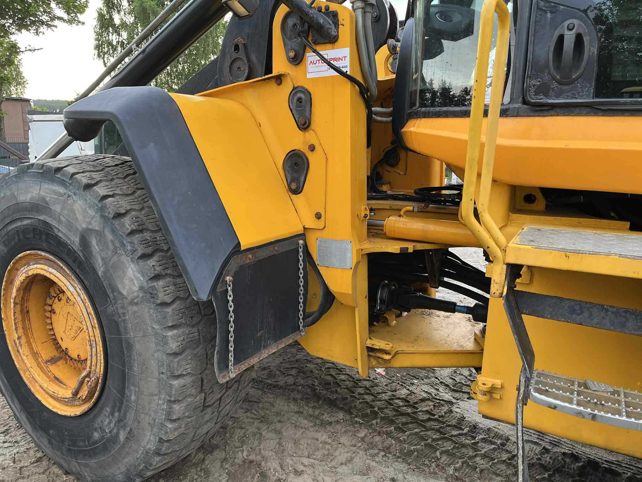 Ładowarka JCB 456 HT + Waga Szybkozłącze Sprowadzona Volvo L90 120 CAT
