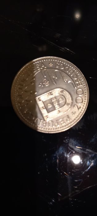 Moeda de 200 escudos colecionável