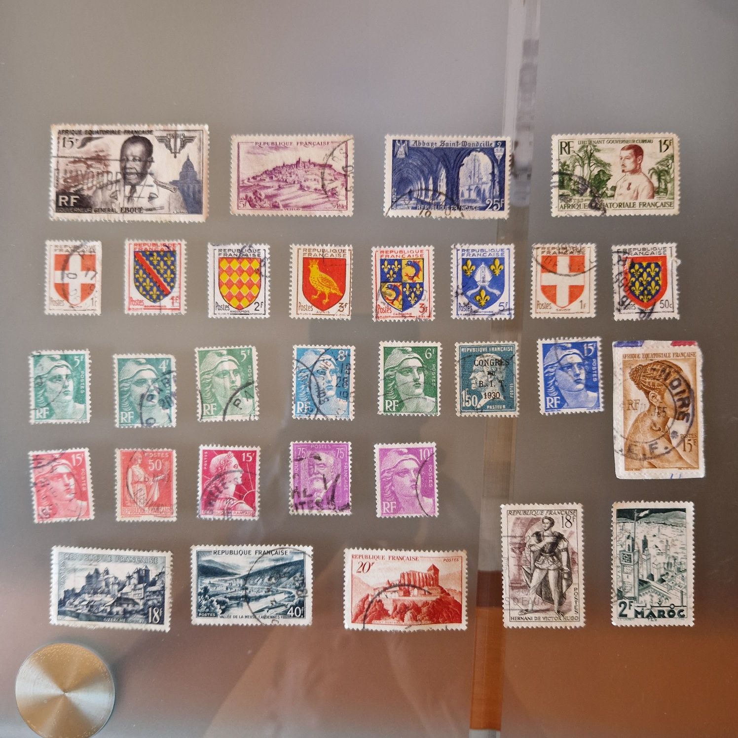 Selos franceses 1960