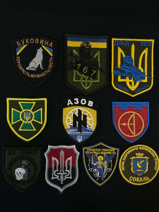 Шеврони,патчі,нашивки на замовлення.Вишивка логотипів,брендування.