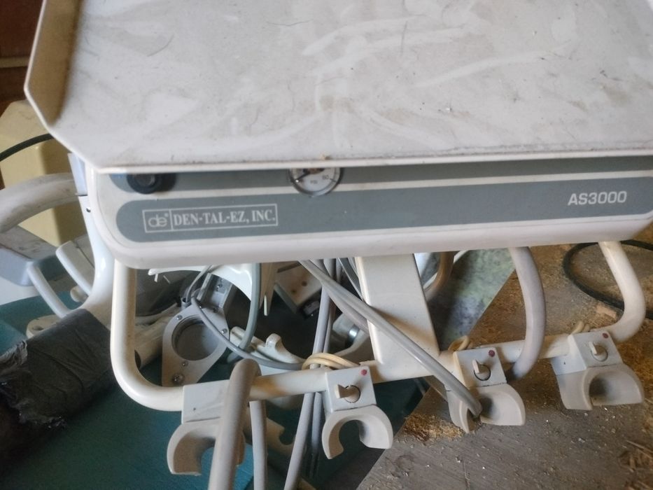 Krzesło dentystyczne kompletne rozebrane