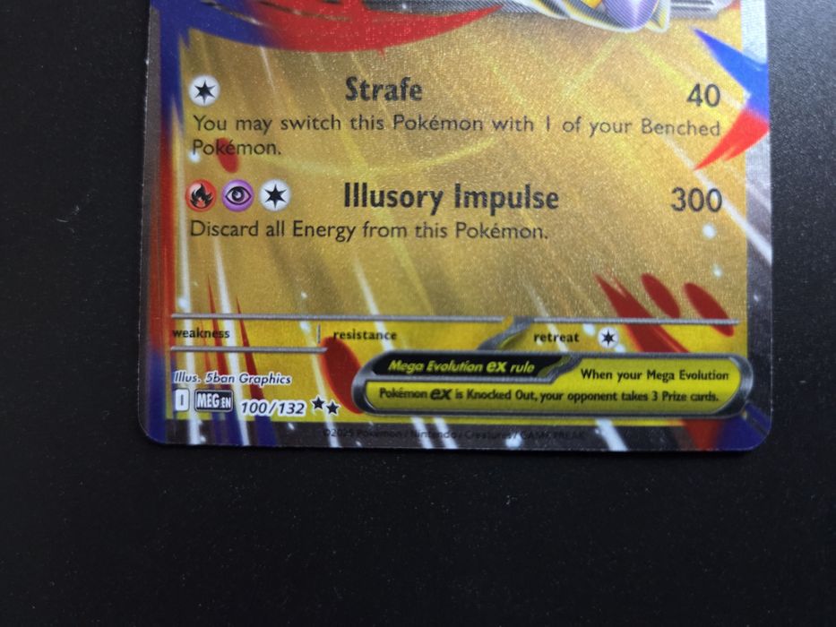 Pokemon Mega Evolution MEG 100 Mega Latias ex