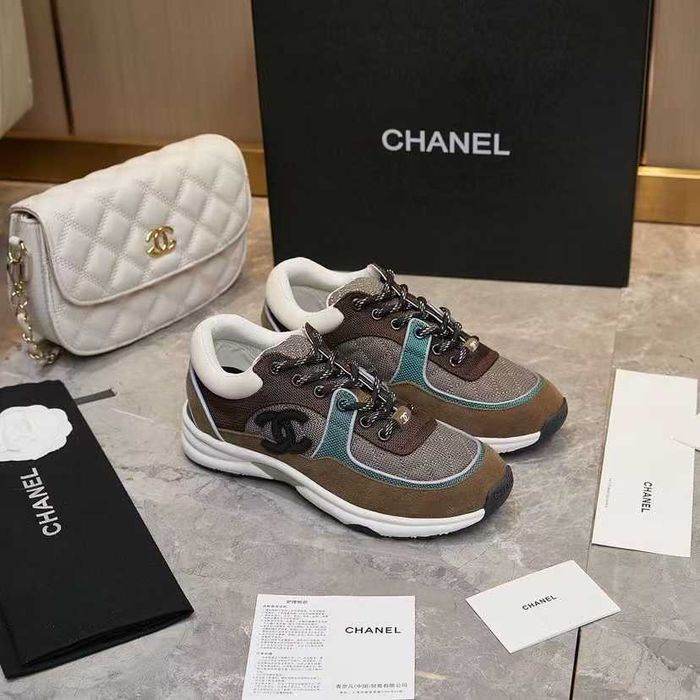 "CHANEL Tênis Casual Tamanho Personalizado