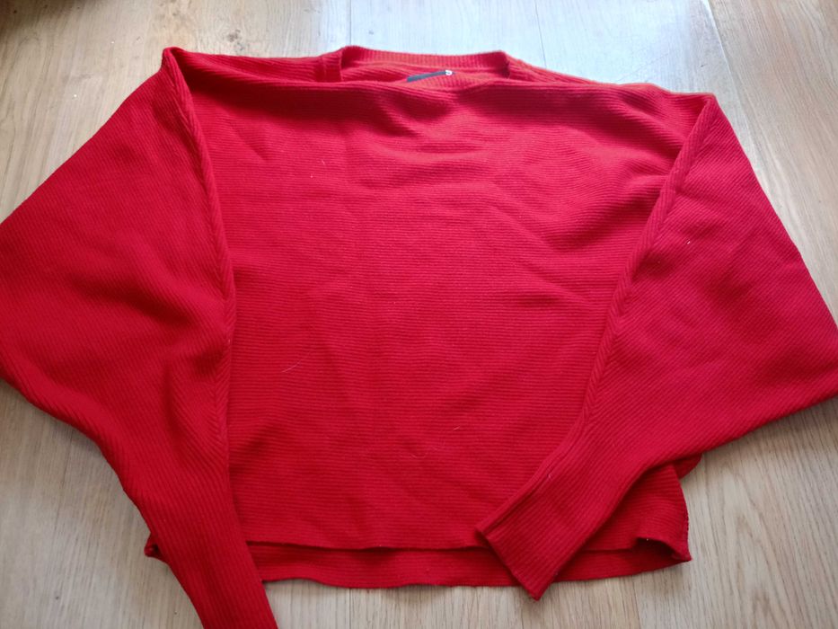 Krótki sweter typu nietoperz Diverse, rozm. S