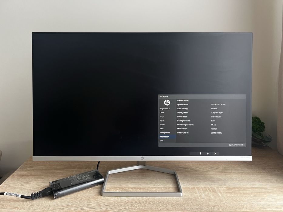 Монітор HP M27FD USB-C