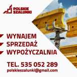 Wynajem szalunkow szalunki strop stemple płyta szalunkowa