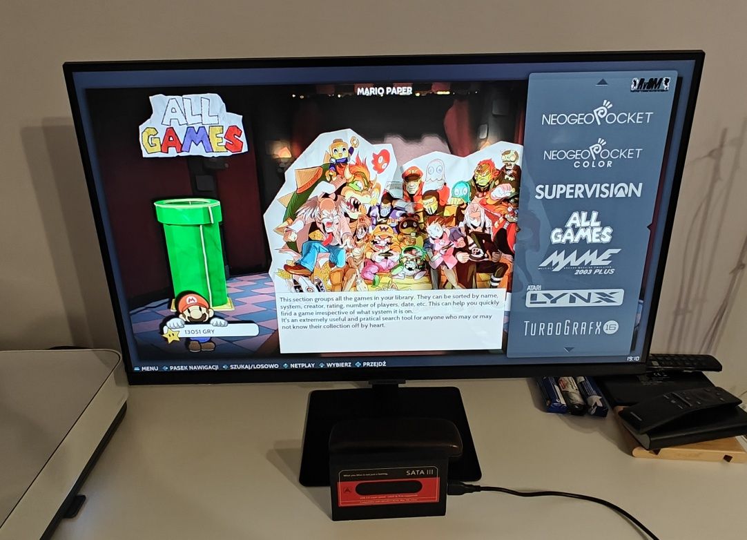 Dysk z retro GRAMI! Emulatory gotowe do grania