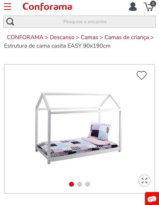 Cama montessori conforama