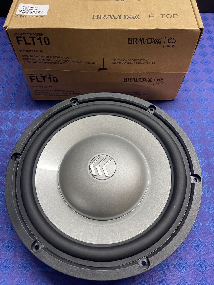 Subwoofer bravox FLT 10” 2+2