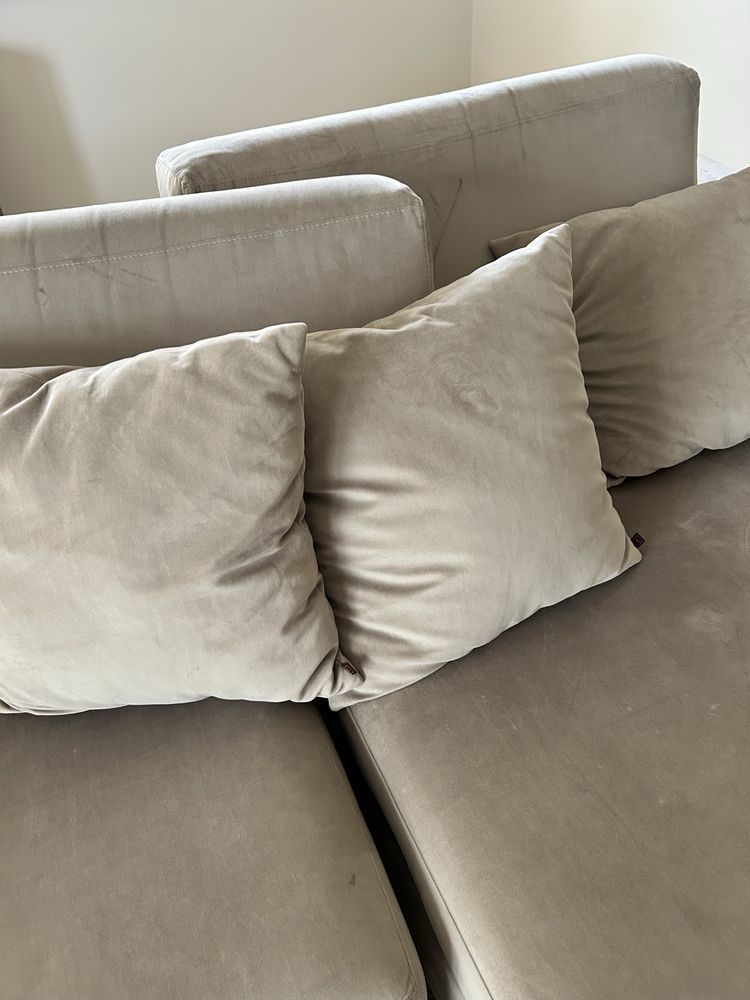 Sofá com Chaise Longue Laskasas