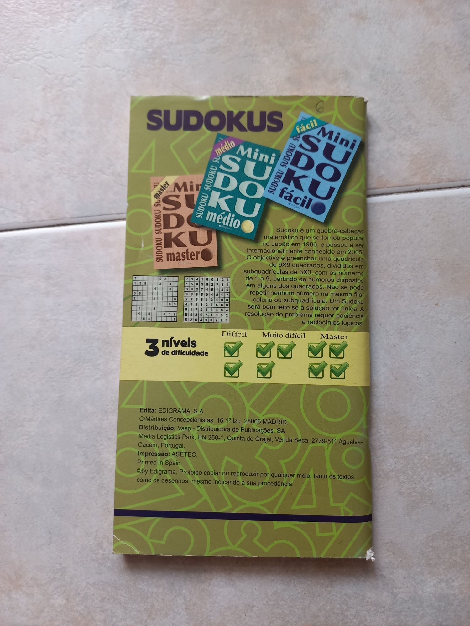 Revistas Sudoku novas