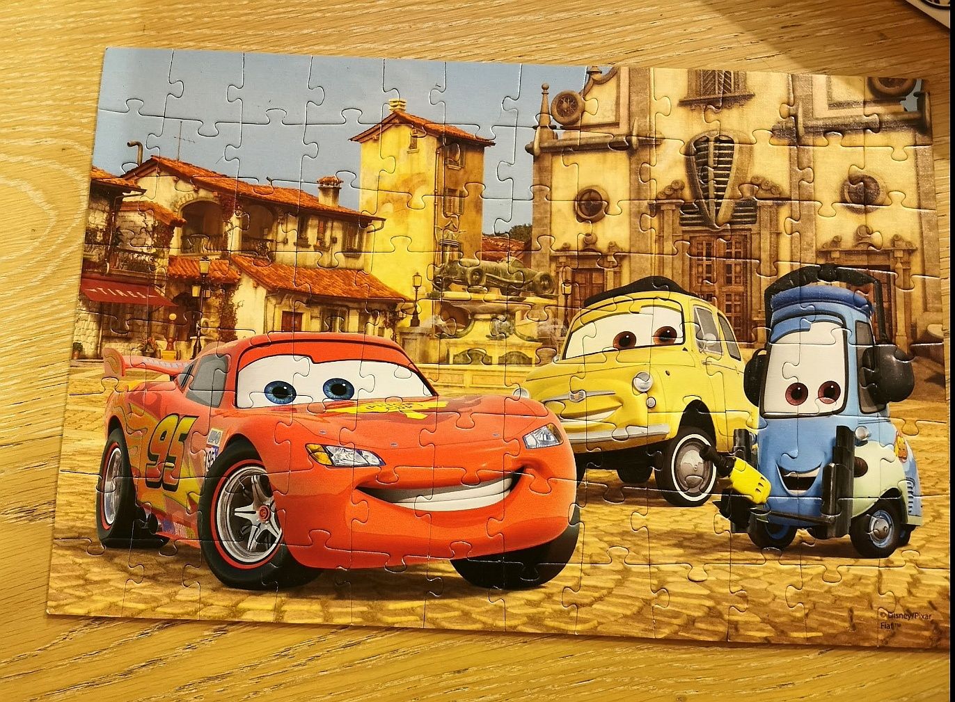 Puzzle zygzak mcqueen