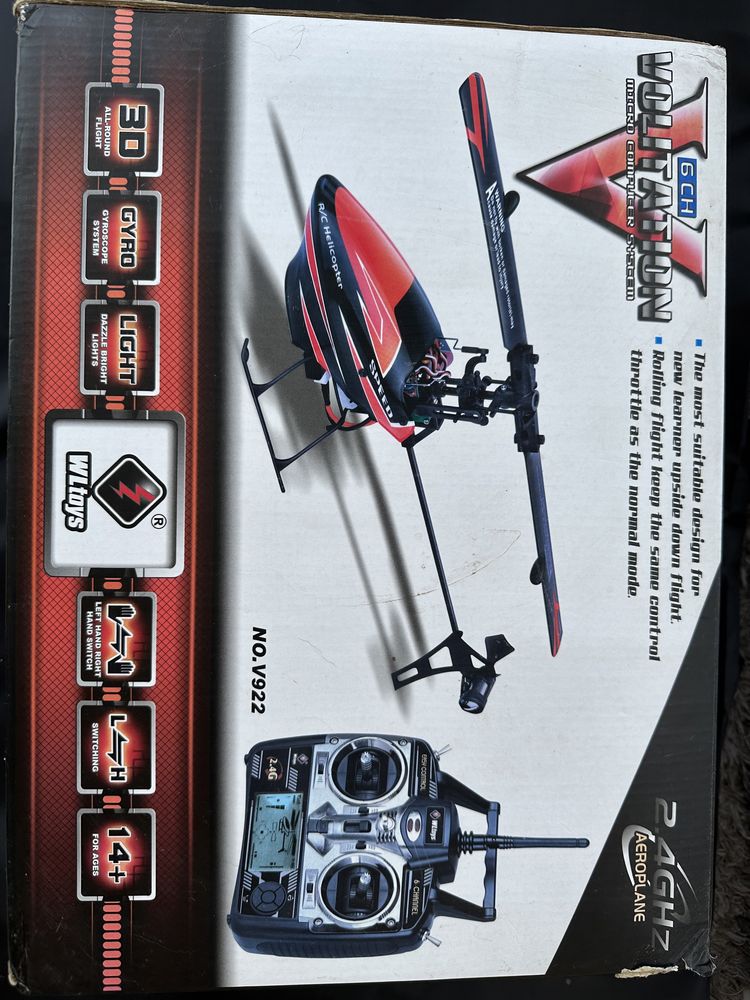 Helicóptero RC WL Toys V922