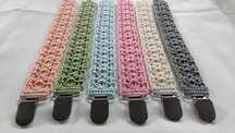 Porta chuchas em crochet