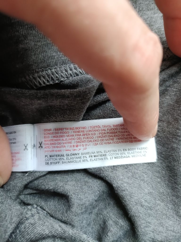 Outhorn bokserki męskie szare czerwone rozm S