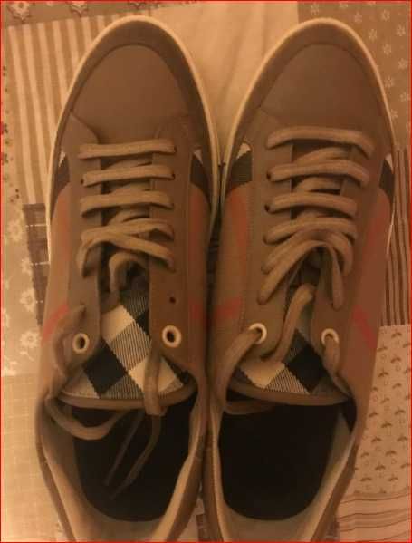 Me burberry sneakers size 44