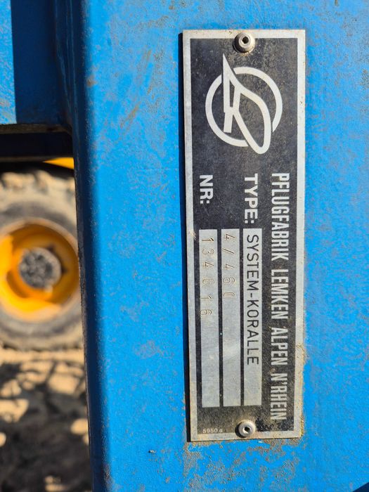 Lemken Koralle 4/460 - szer. rob. 4,6 m