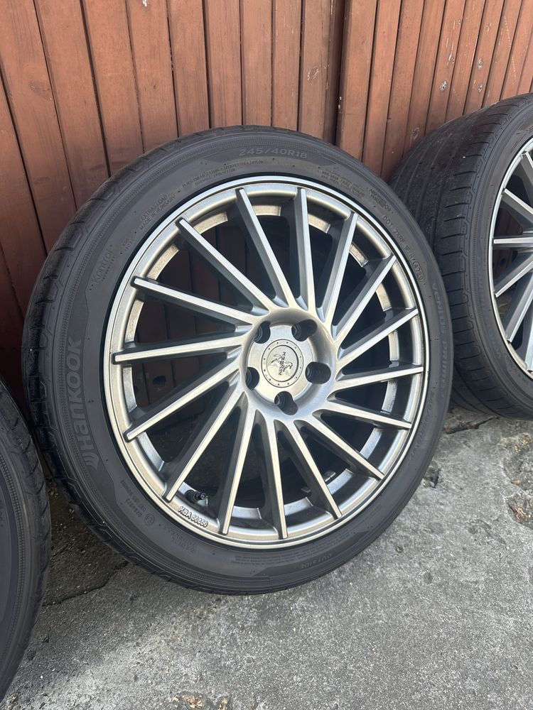 Koła felgi Keskin 5x112 R18 opony letnie 245/40R18