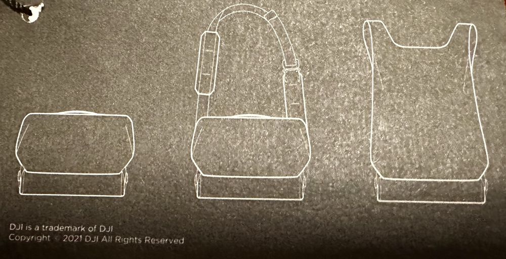 Mochila Transporte DJI Conversível p/ Mavic 3