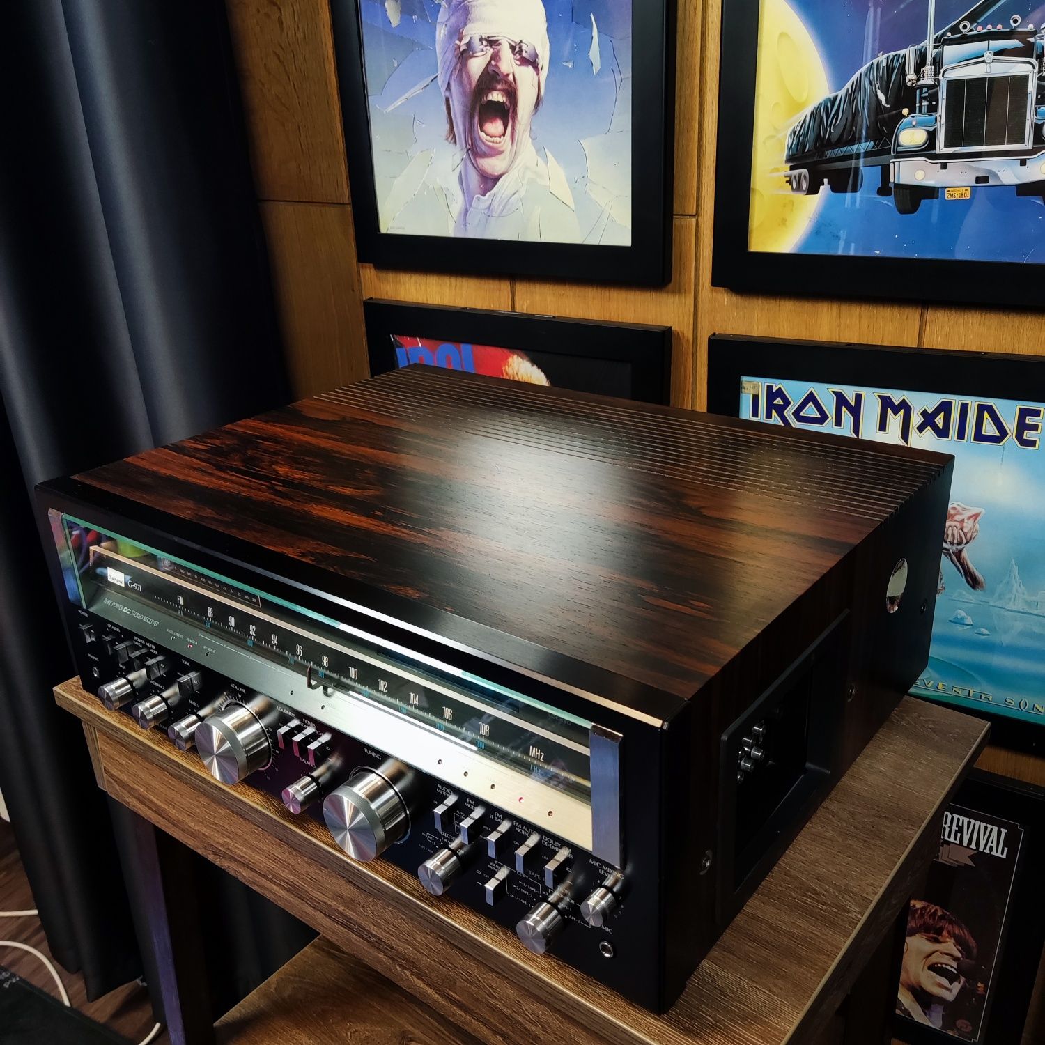Amplituner Sansui PURE POWER DC stereo receiver G-971 G-9000 Monster