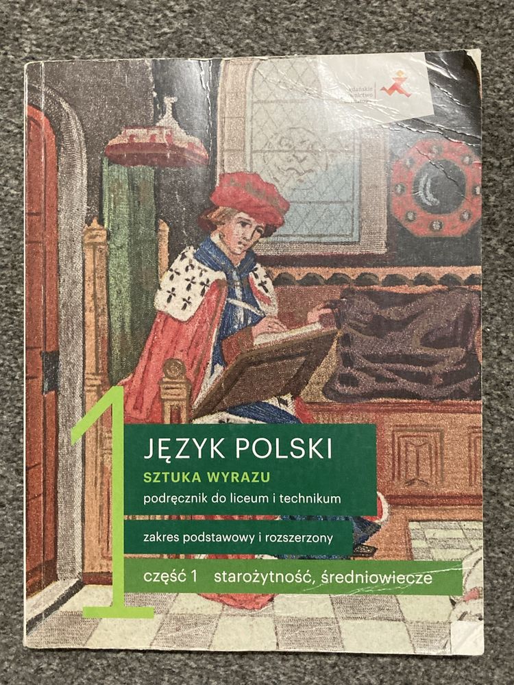 Język polski Sztuka wyrazu zakres podstawowy i rozszerzony klasa 1