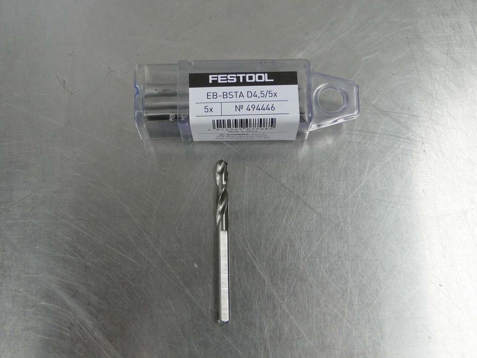 Festool 494446, Wiertło dodatkowe EB-BSTA D 45/ 5 sztuk, Nowe