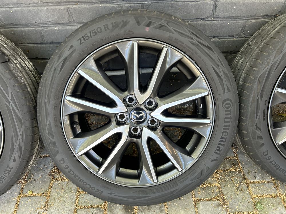 5х114,3 r18 ET50 7J ЦО 67,1 Mazda CX3, CX5, CX7, 5, 6, шини 215 50 18