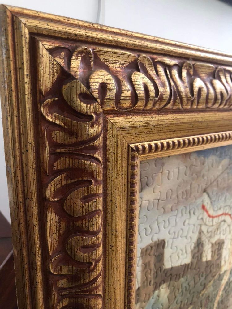 Puzzle 6000 peças com Moldura