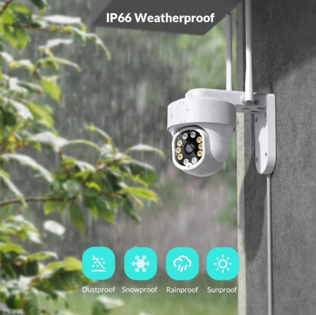 Zewnętrzna obrotowa kamera NETVUE SENTRY 3 WIFI