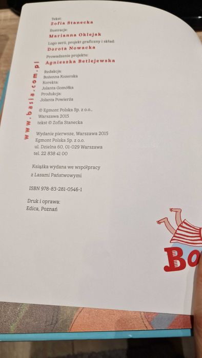 Basia i wyprawa do lasu Stanecka Oklejak