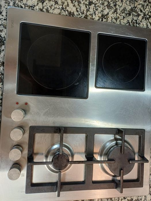 Placa mista gás e vitrocerâmica Teka EFX 60