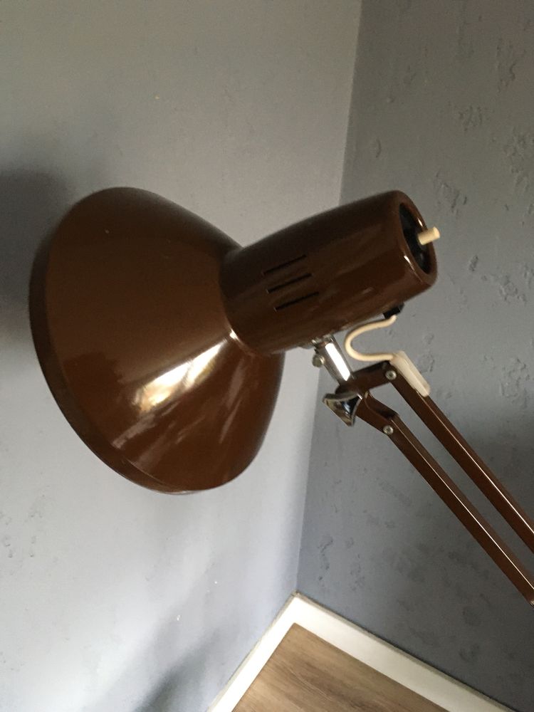 Ledu Type 321 lampa architekta lata 70 vintage design