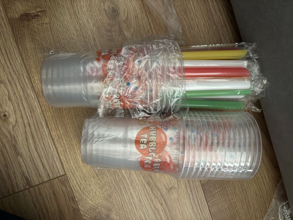 kubki i rurki do bubble tea