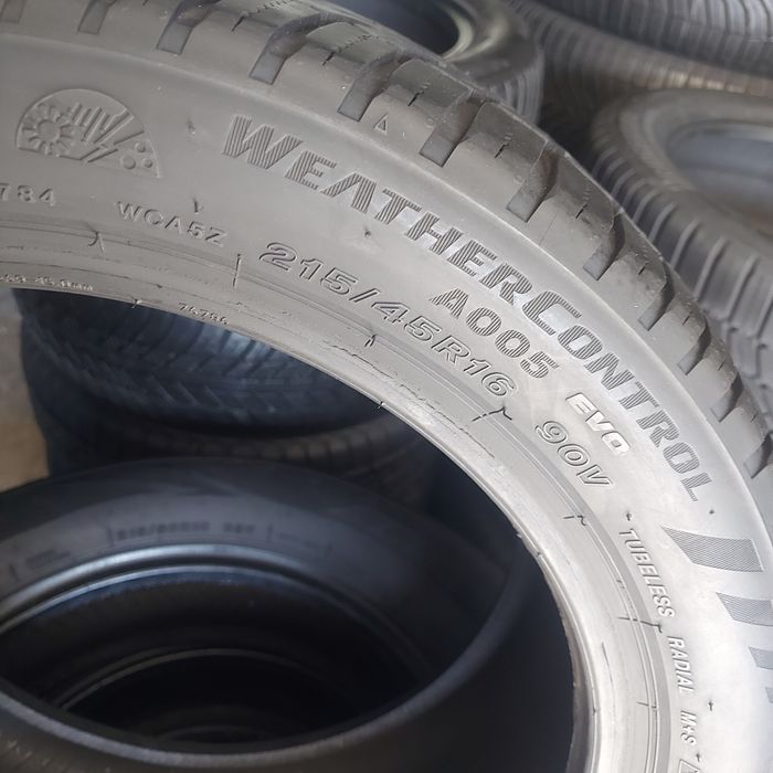 2x 215 45 R16 Bridgestone A005 Wielosezon