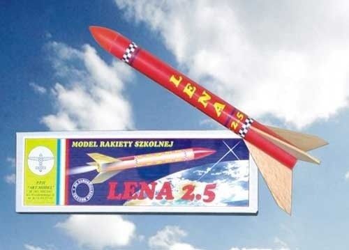 Rakieta Lena 2.5 model do złożenia dla dzieci