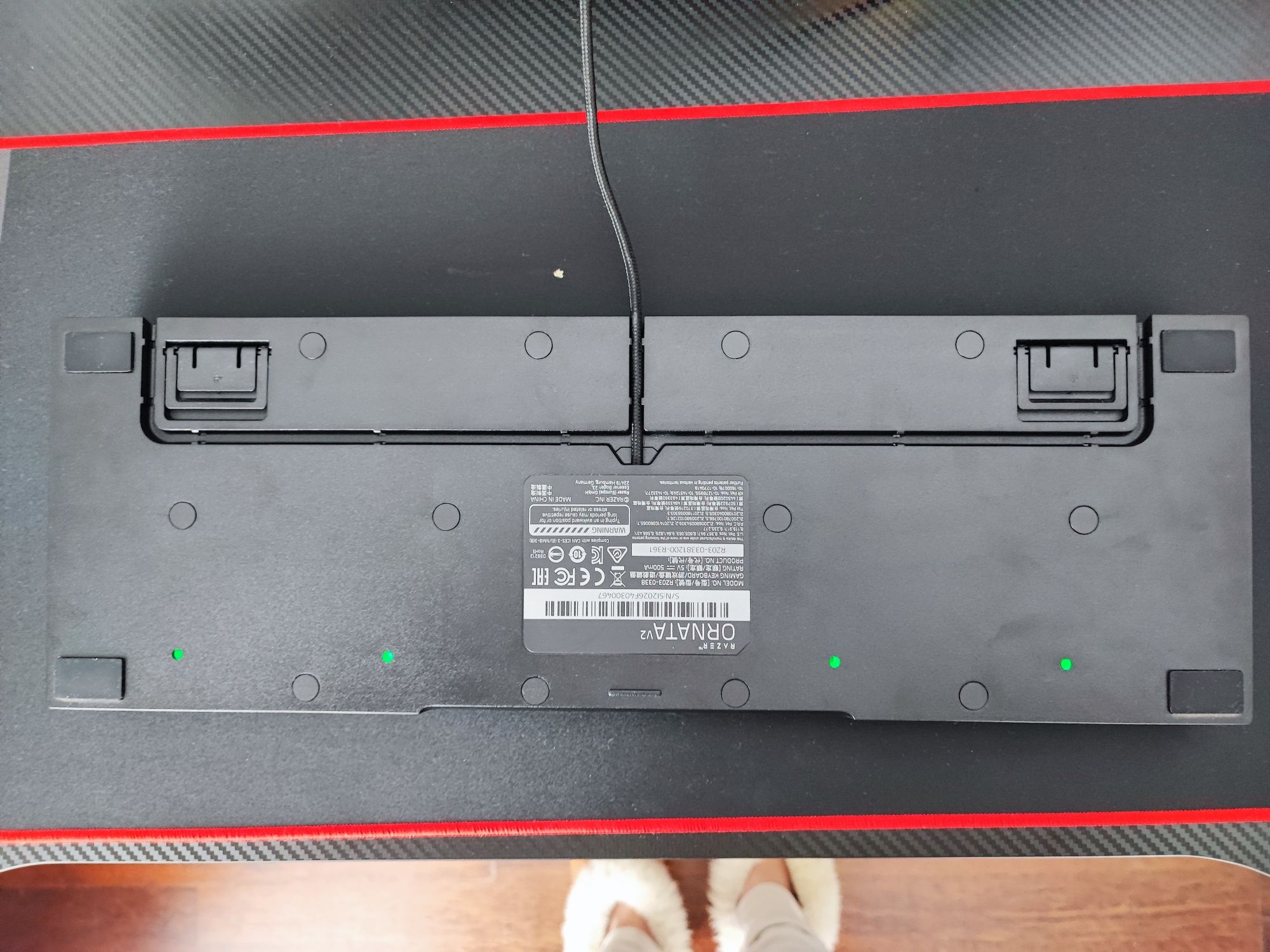 Teclado Razer ornata V2